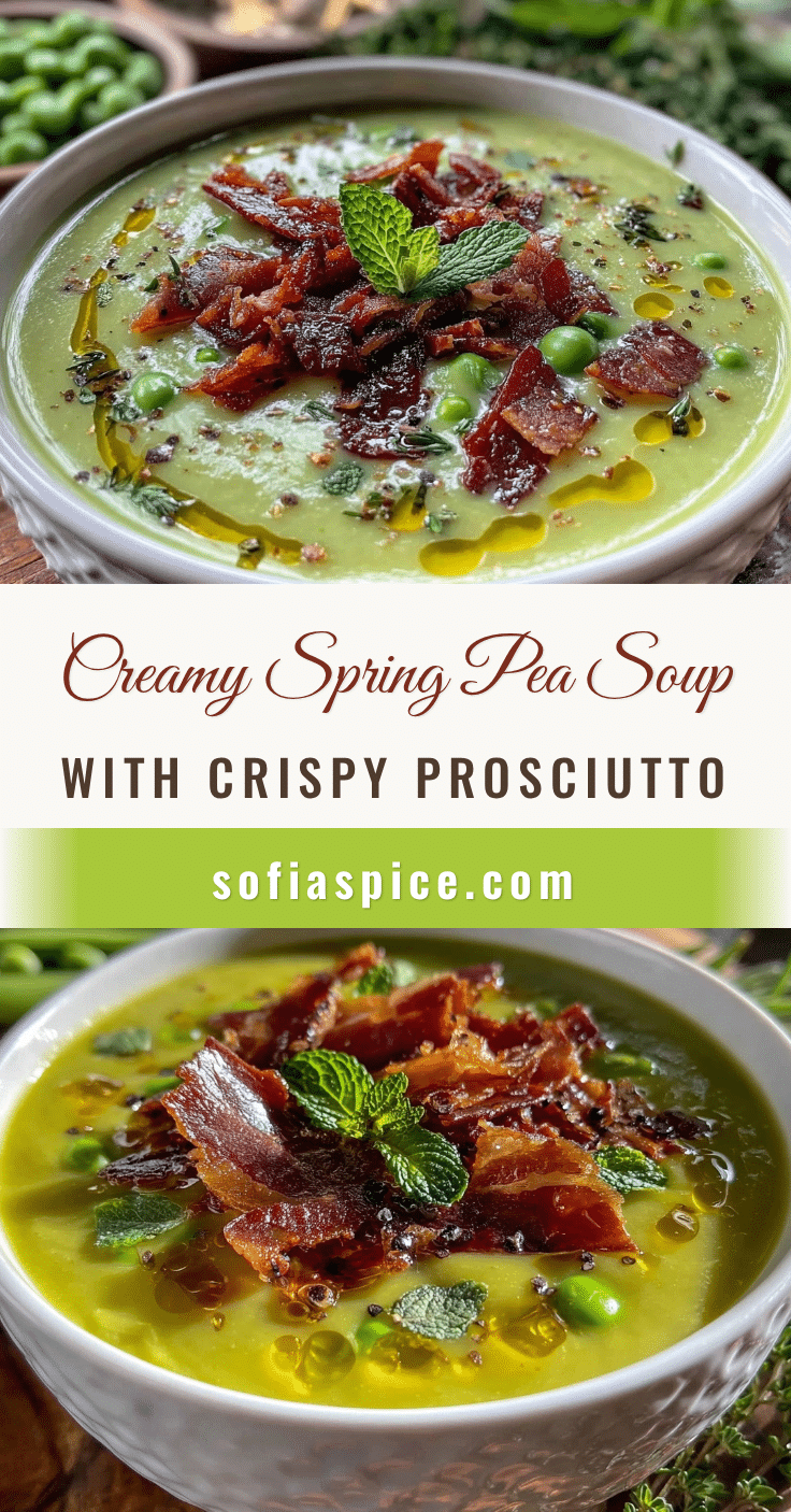 creamy spring pea soup recipe