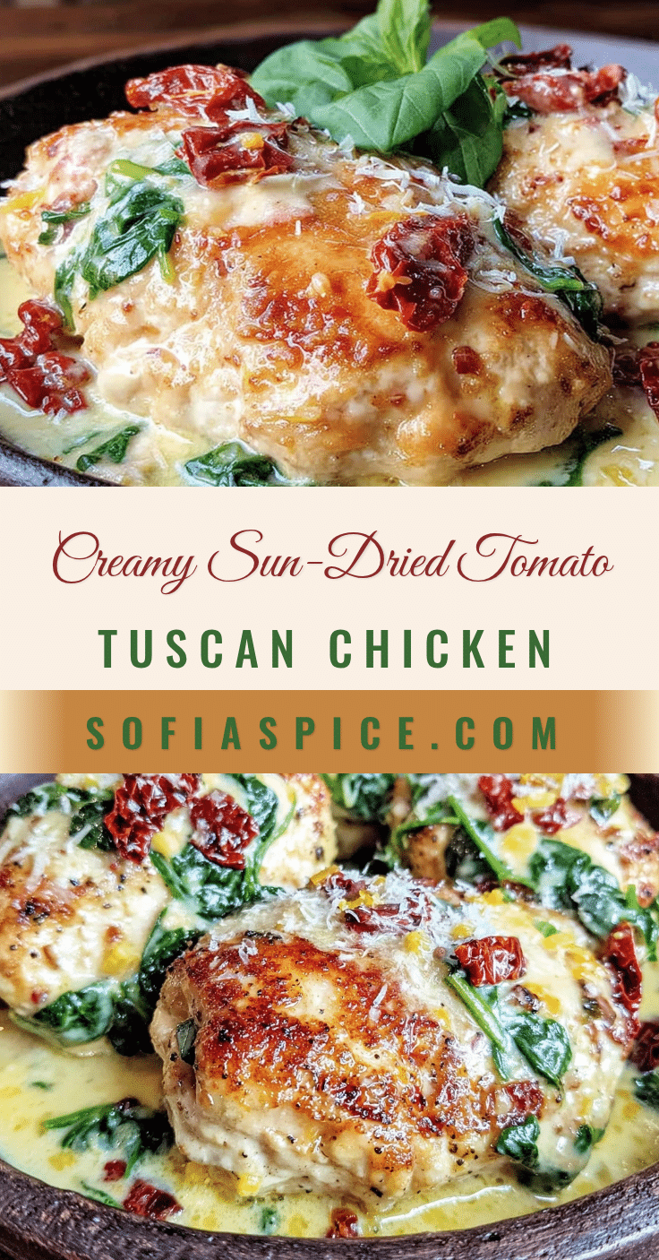creamy tuscan chicken recipe