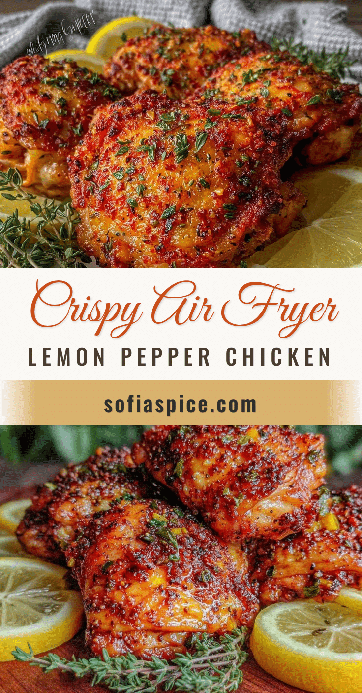 crispy air fryer chicken thighs recipe