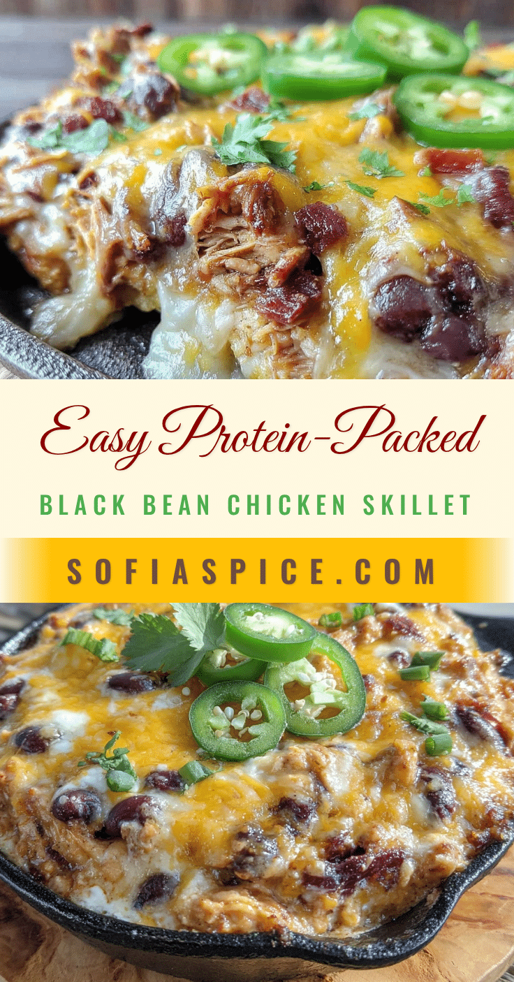 easy black bean and chicken enchilada skillet recipe