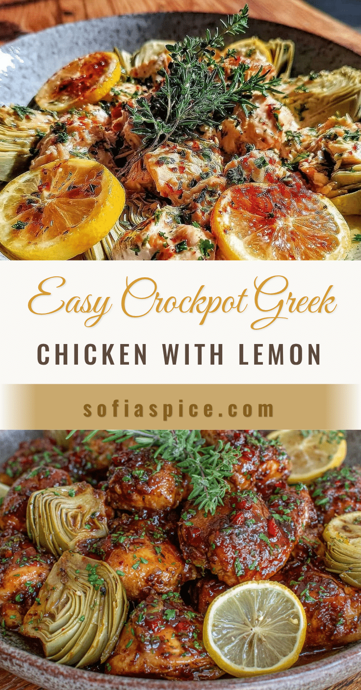 easy crockpot greek chicken recipe