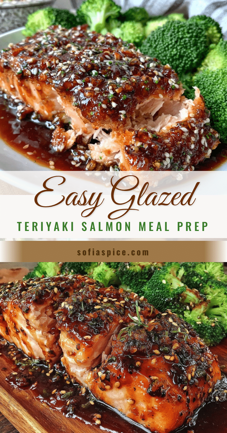 Easy Teriyaki Salmon Meal Prep recipe