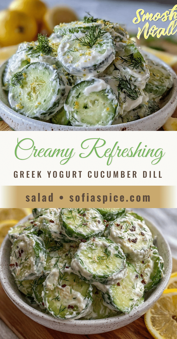 greek yogurt cucumber dill salad recipe