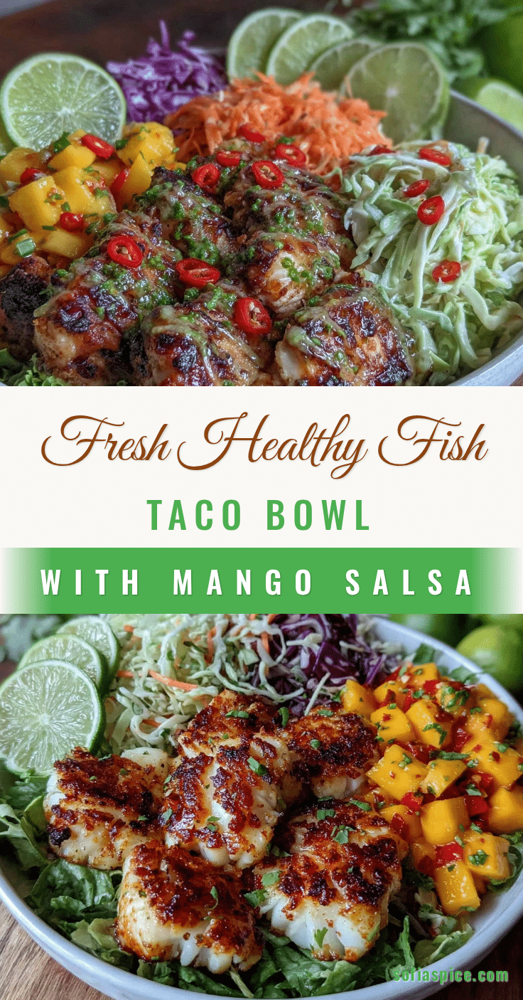 healthy fish taco bowl recipe