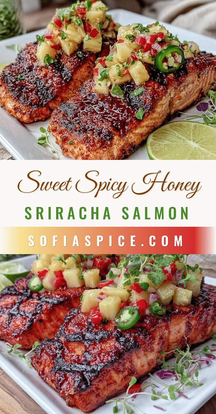honey sriracha grilled salmon recipe