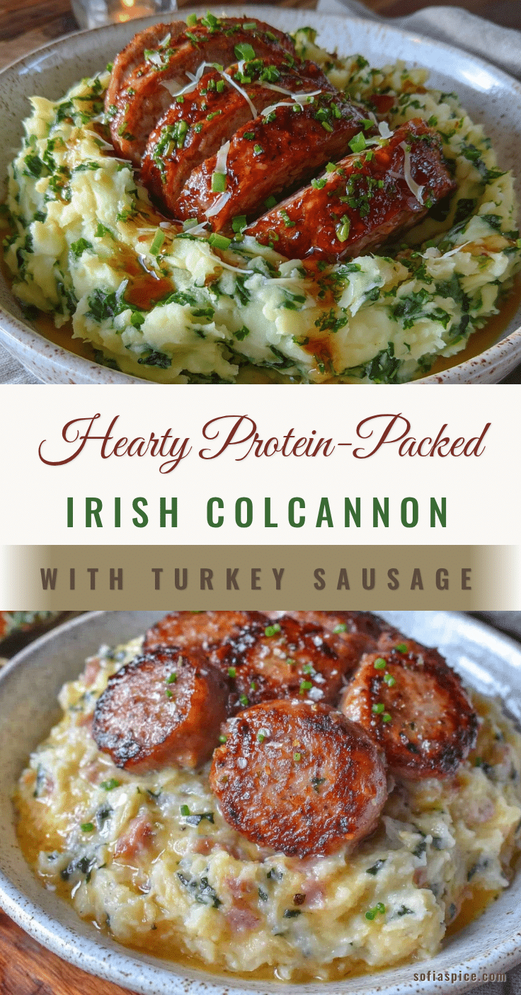 irish colcannon with turkey sausage recipe