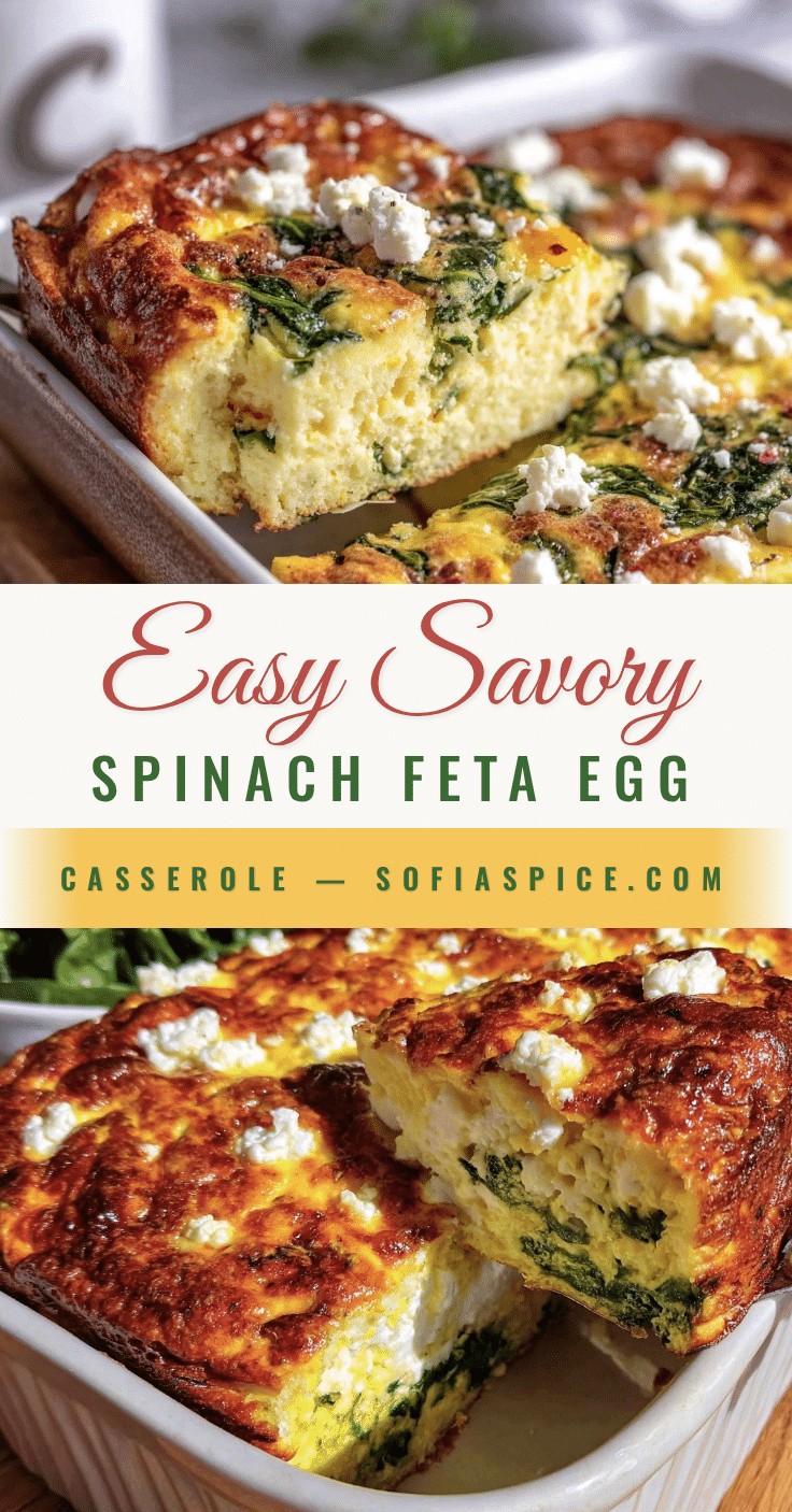 spinach and feta overnight egg casserole recipe