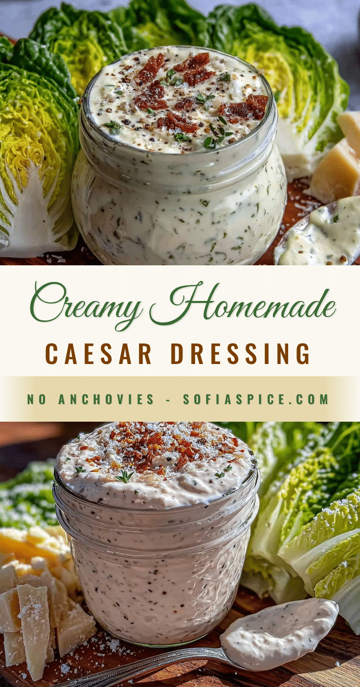 creamy homemade caesar dressing without anchovies recipe