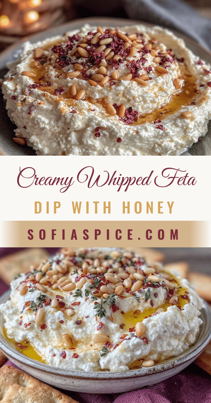 creamy whipped feta dip recipe