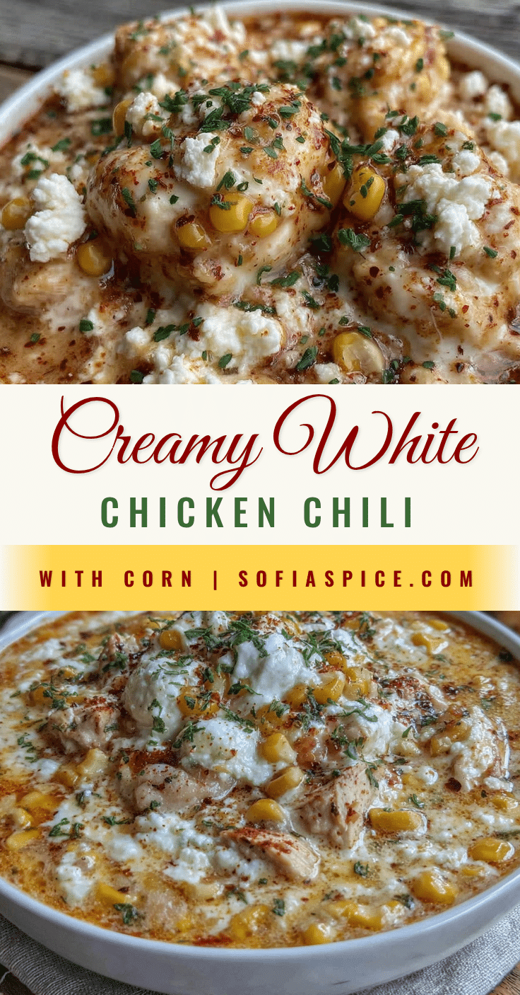 creamy white chicken chili recipe