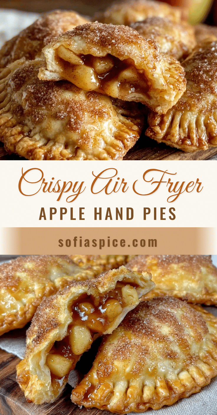 crispy air fryer apple hand pies recipe