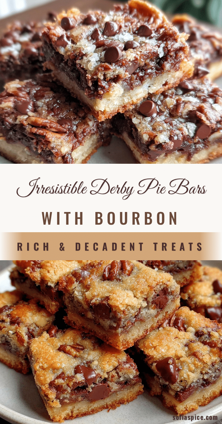 Derby Pie Bars recipe