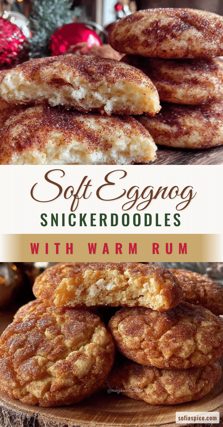 eggnog snickerdoodles recipe