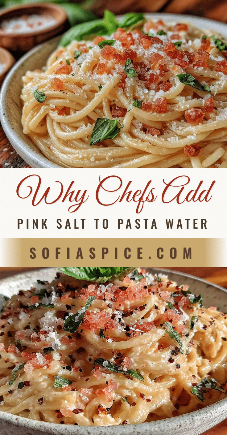 flavorful pasta with pink Himalayan salt recipe