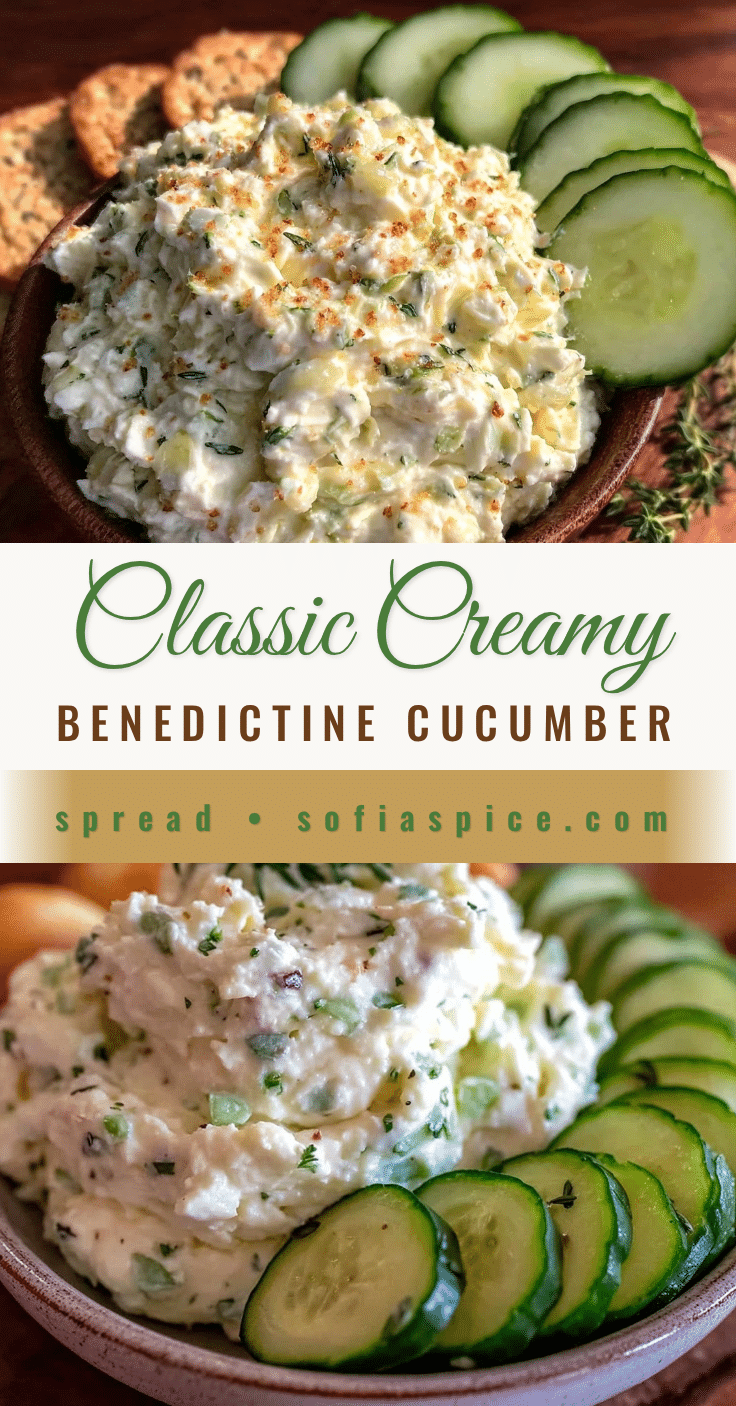 fresh benedictine cucumber cream cheese spread recipe