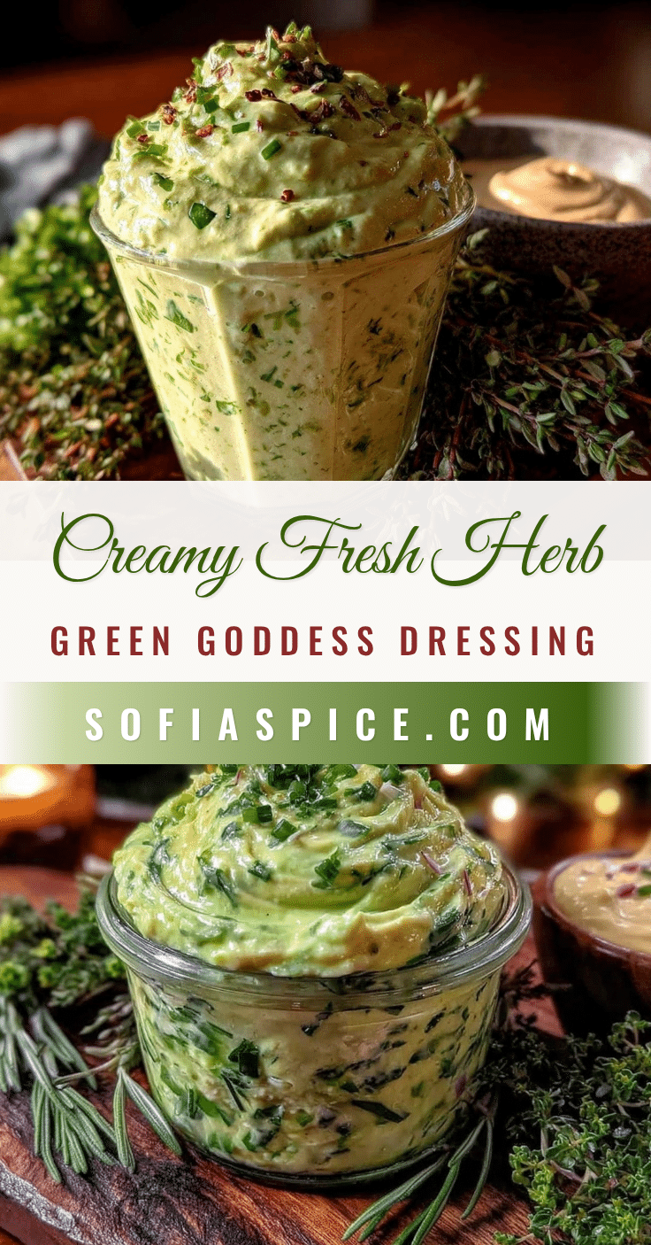 fresh green goddess dressing recipe