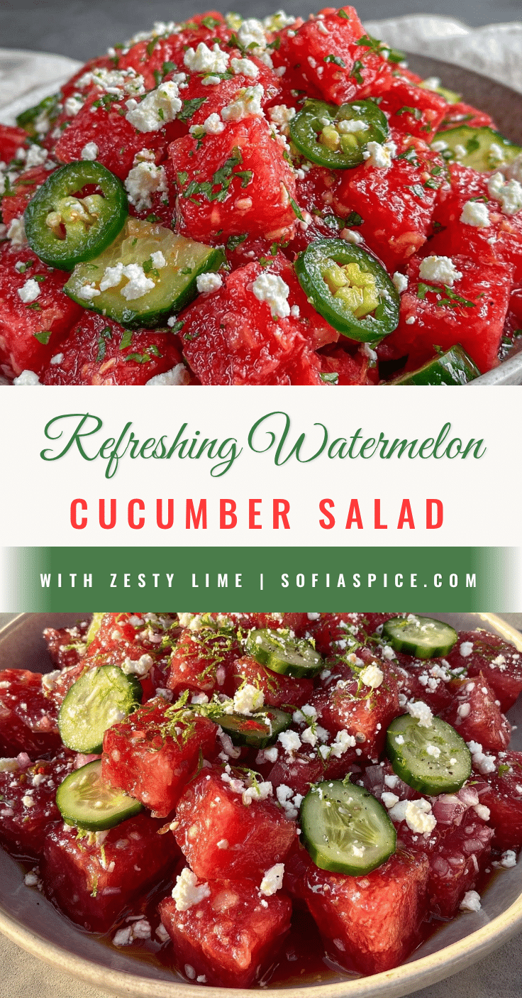 fresh watermelon salad recipe
