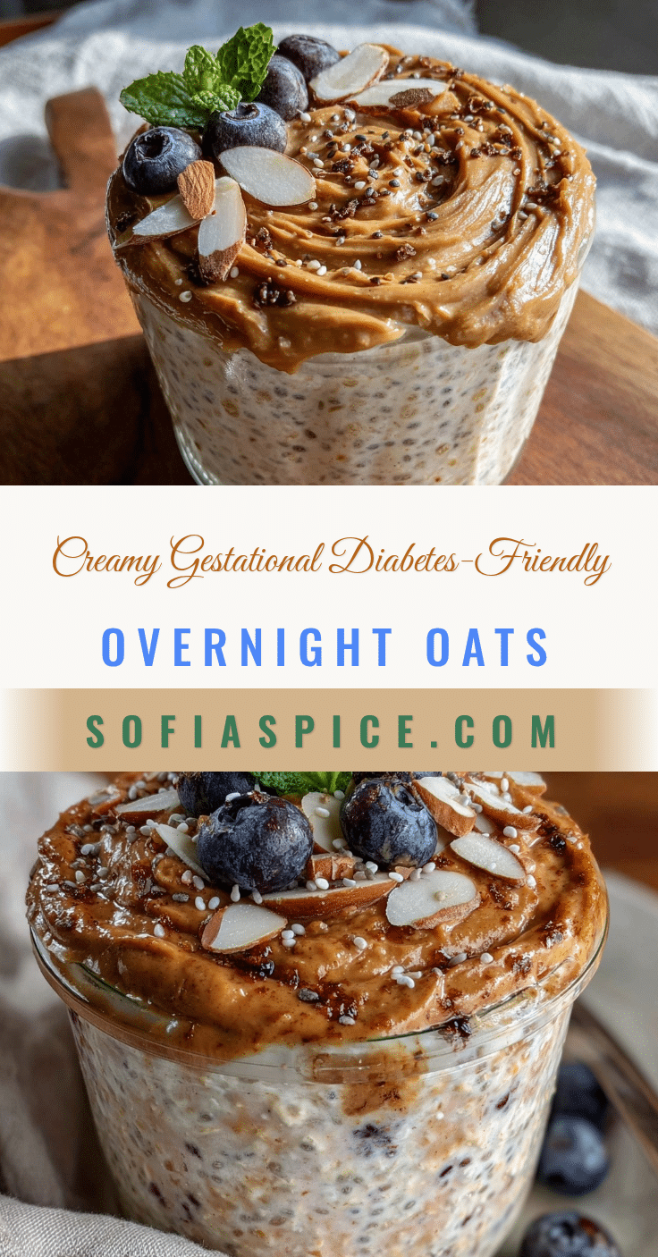 healthy gestational diabetes overnight oats recipe