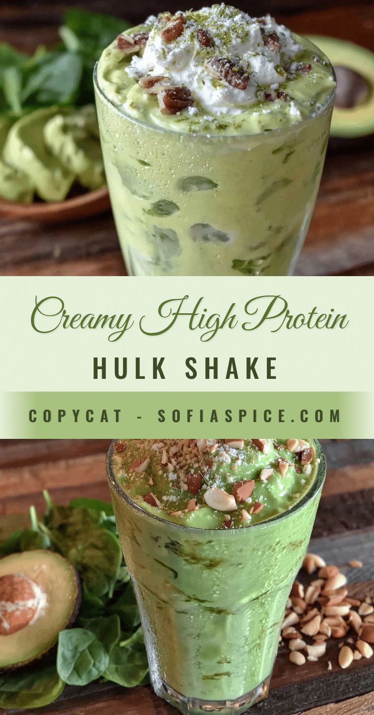 Healthy Hulk Shake recipe