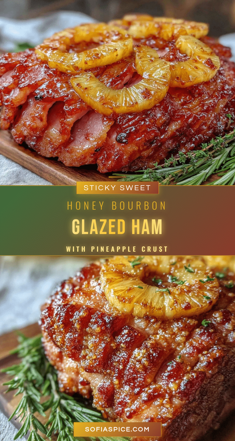 honey bourbon glazed ham recipe