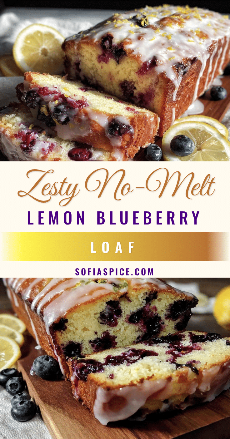 lemon blueberry loaf cake recipe