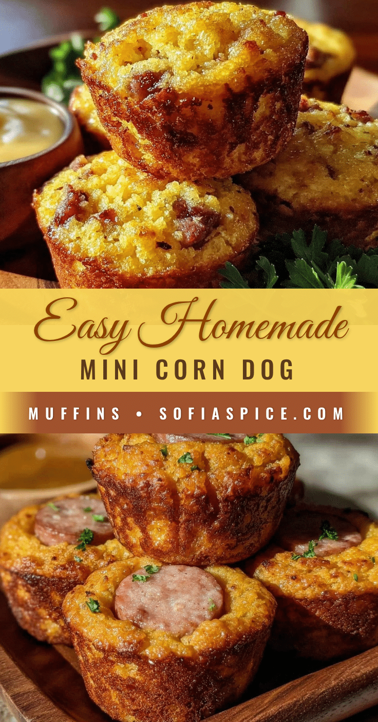 mini corn dog muffins recipe