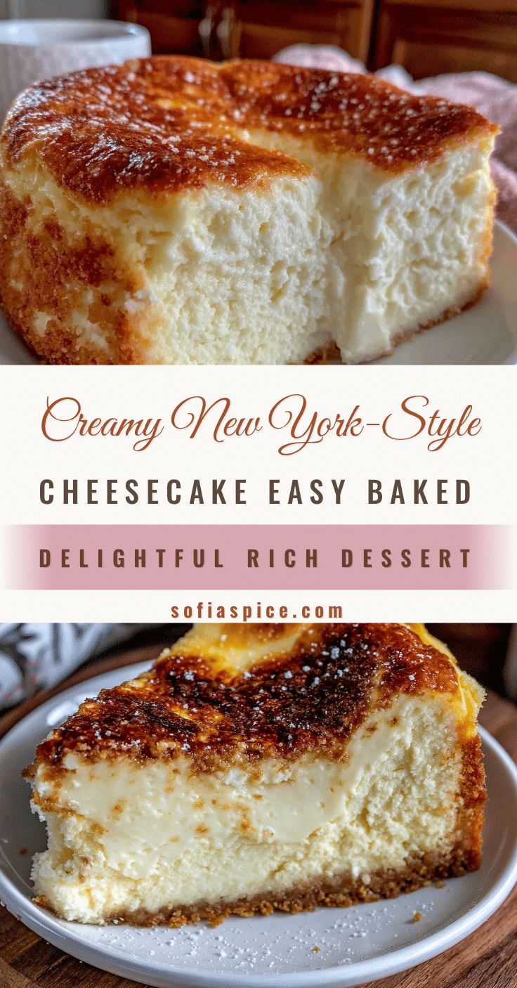 new york-style baked cheesecake recipe