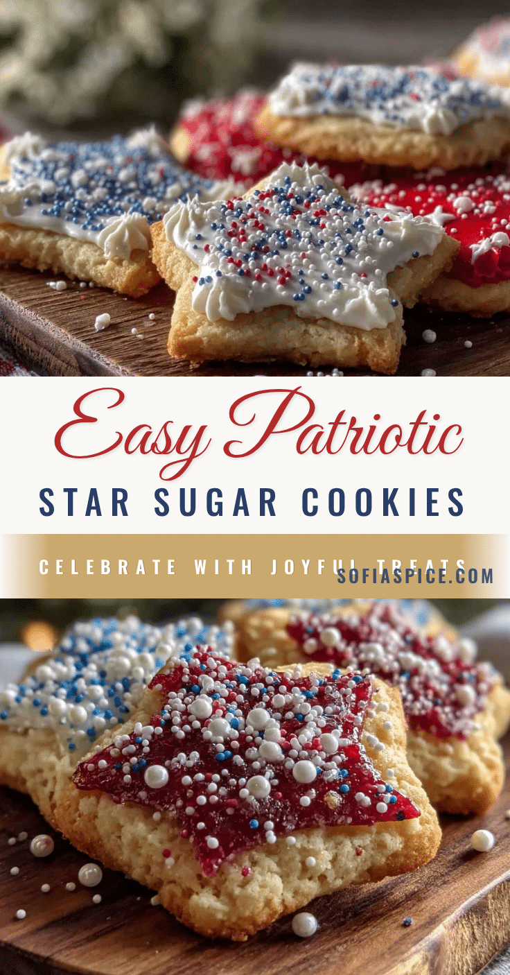 patriotic star sugar cookies recipe