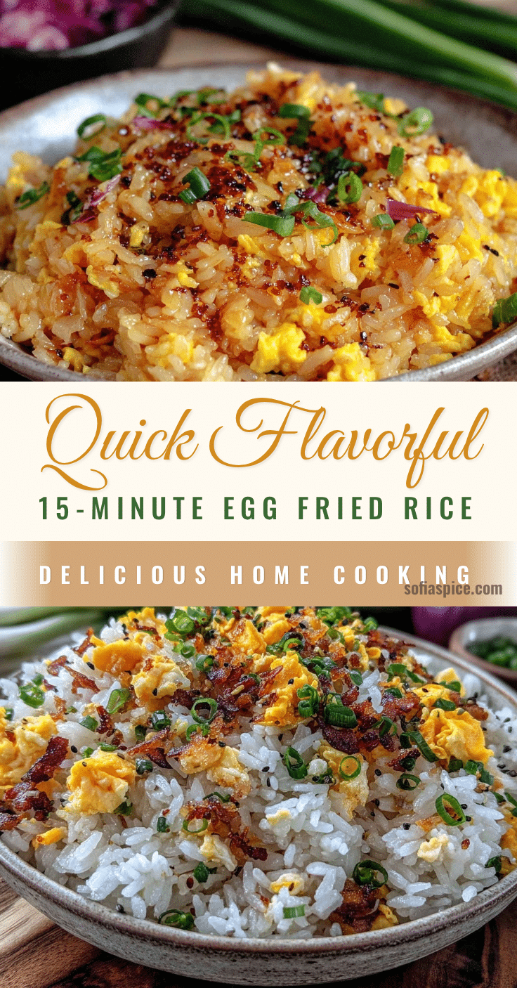 quick flavorful egg fried rice recipe