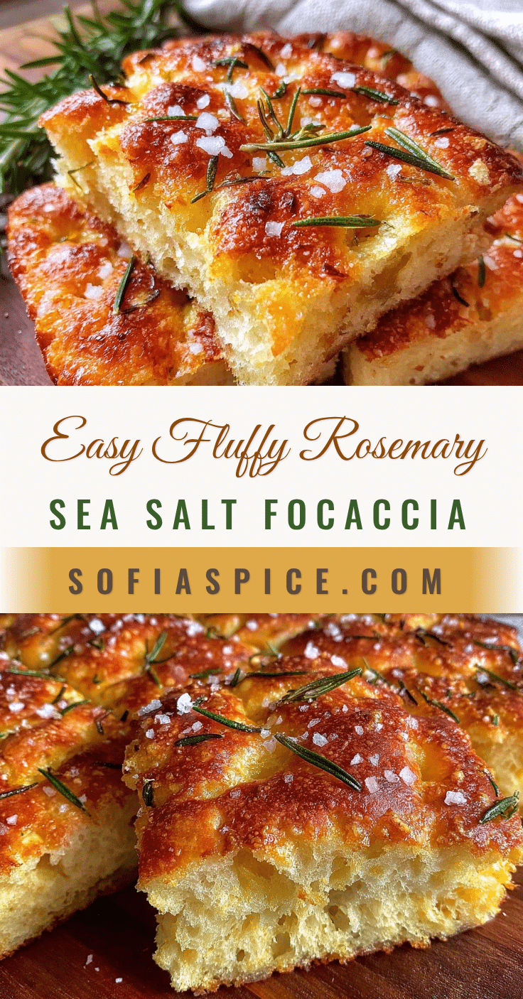 rosemary sea salt focaccia recipe