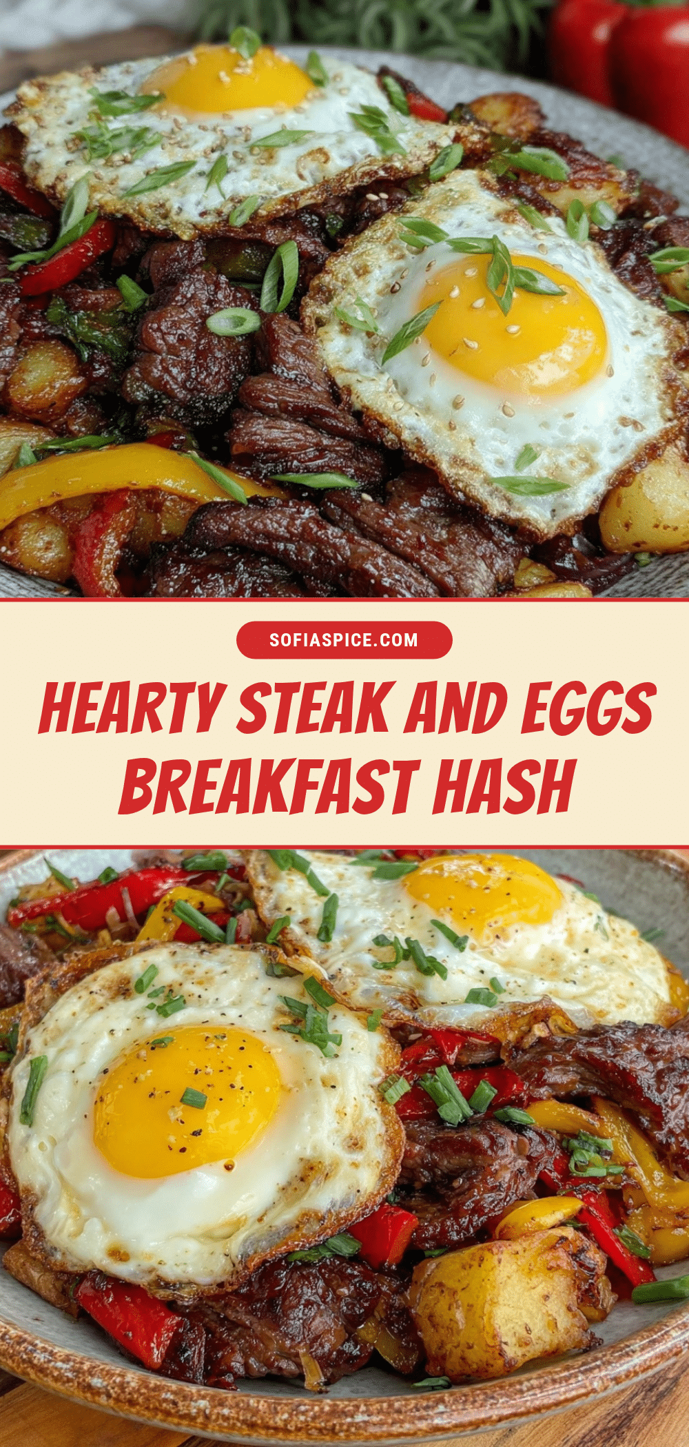steak and eggs breakfast hash recipe