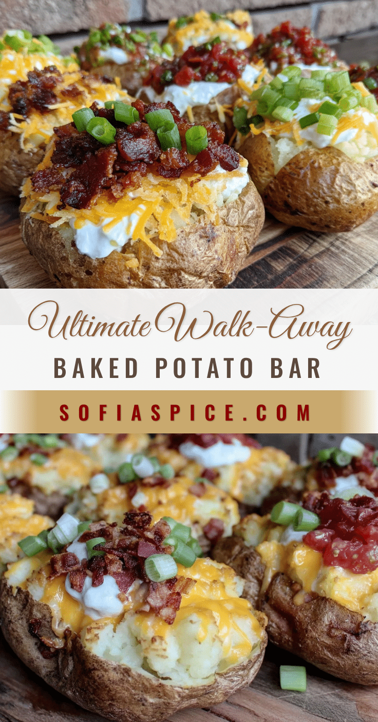 walk-away baked potato bar recipe