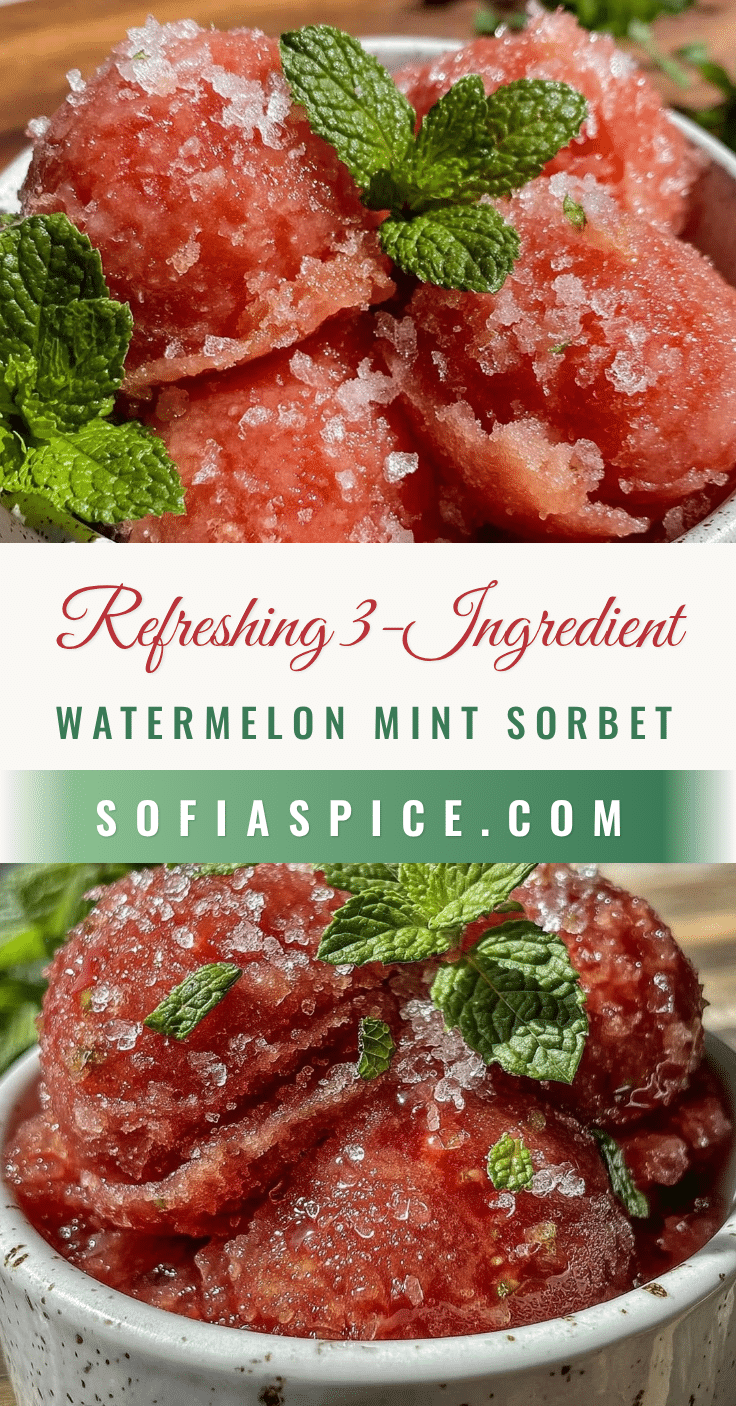 watermelon sorbet recipe recipe