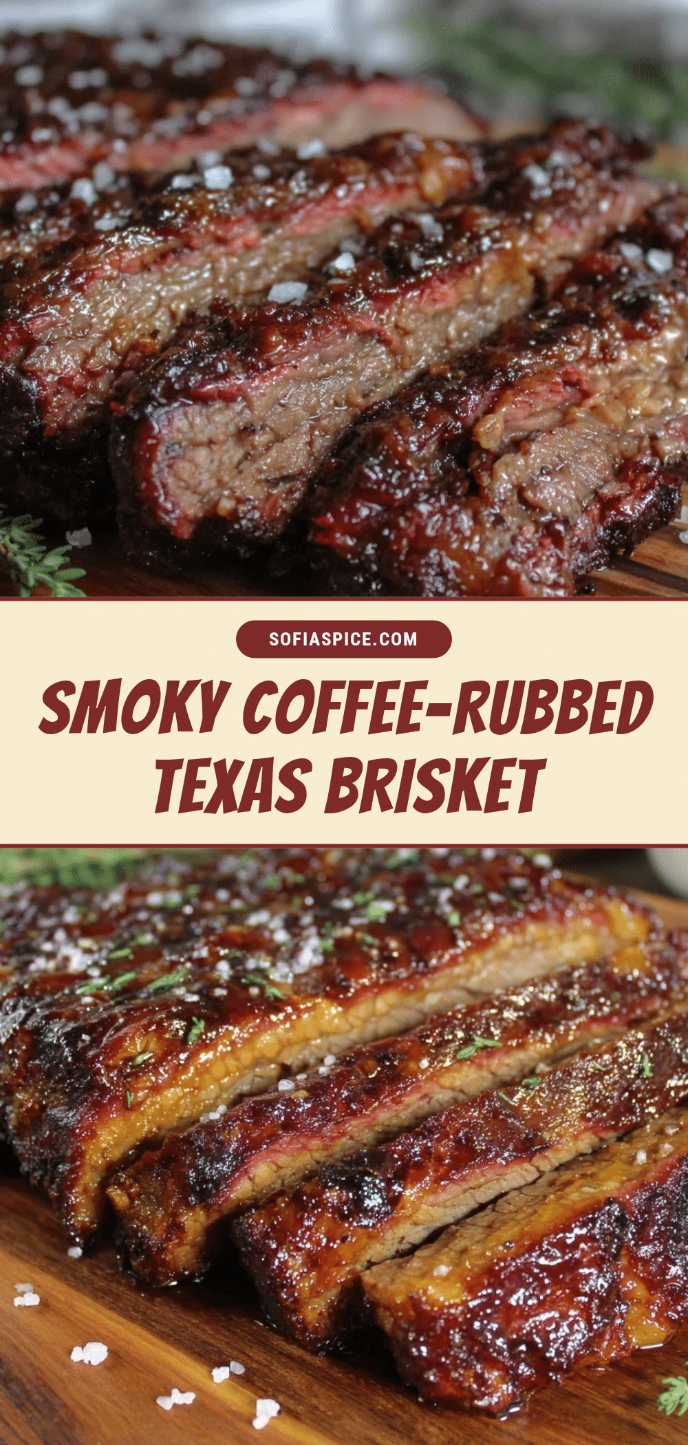 coffee-rubbed smoked brisket recipe