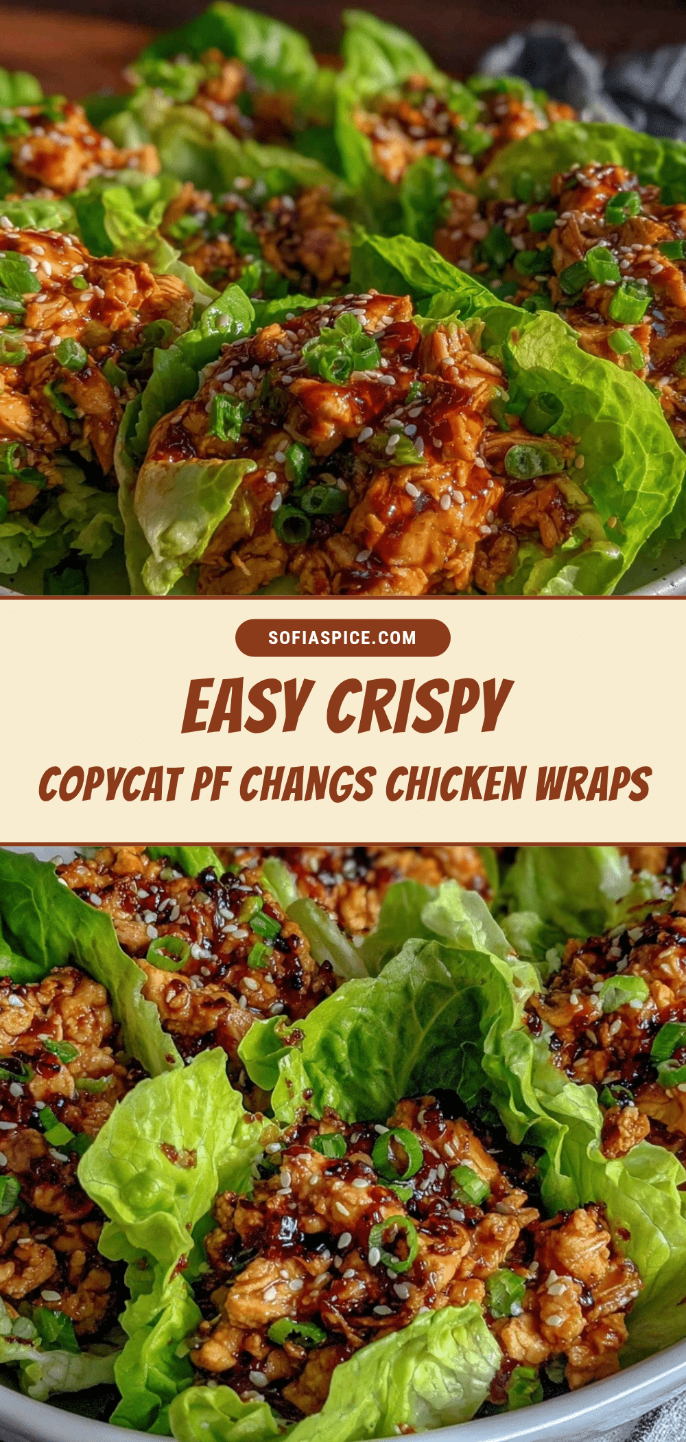 copycat pf changs chicken lettuce wraps recipe