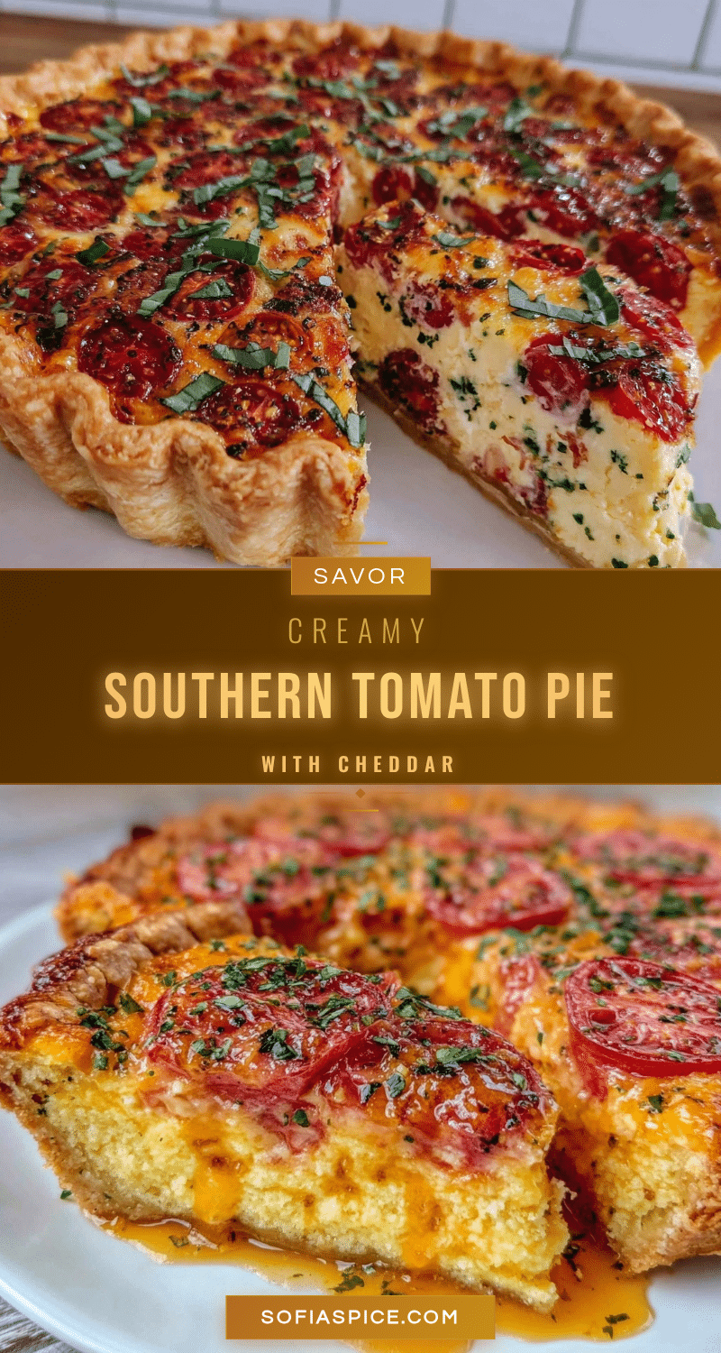 creamy southern-style tomato pie recipe