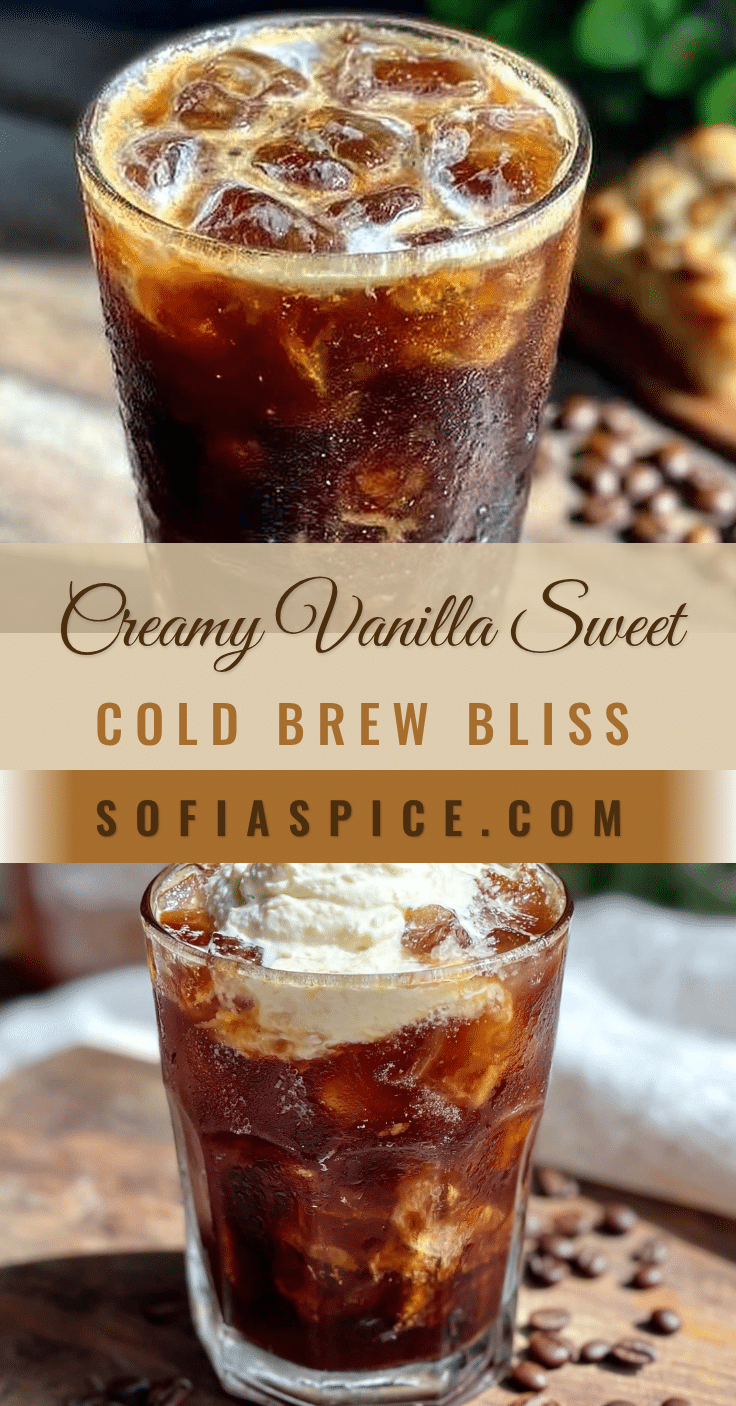 creamy vanilla sweet cream cold brew recipe
