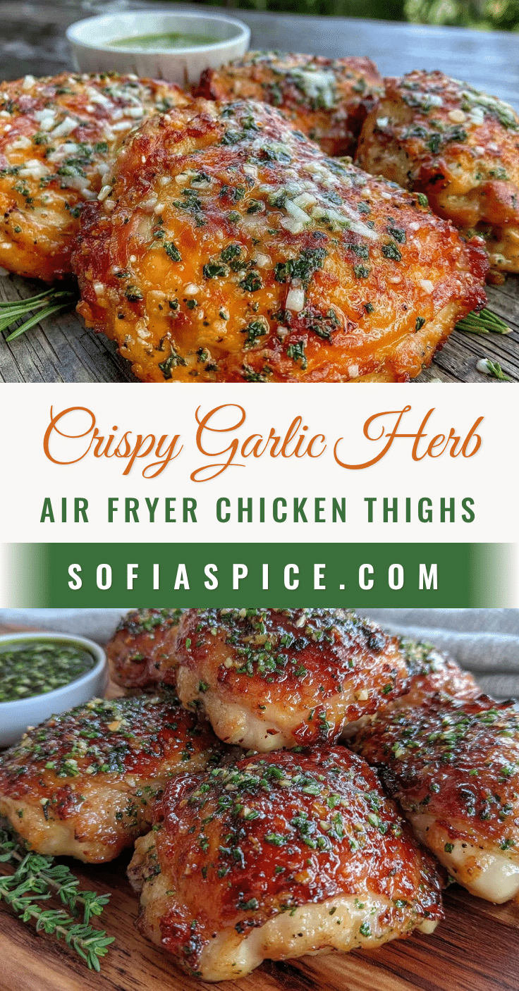 crispy air fryer chicken thighs recipe