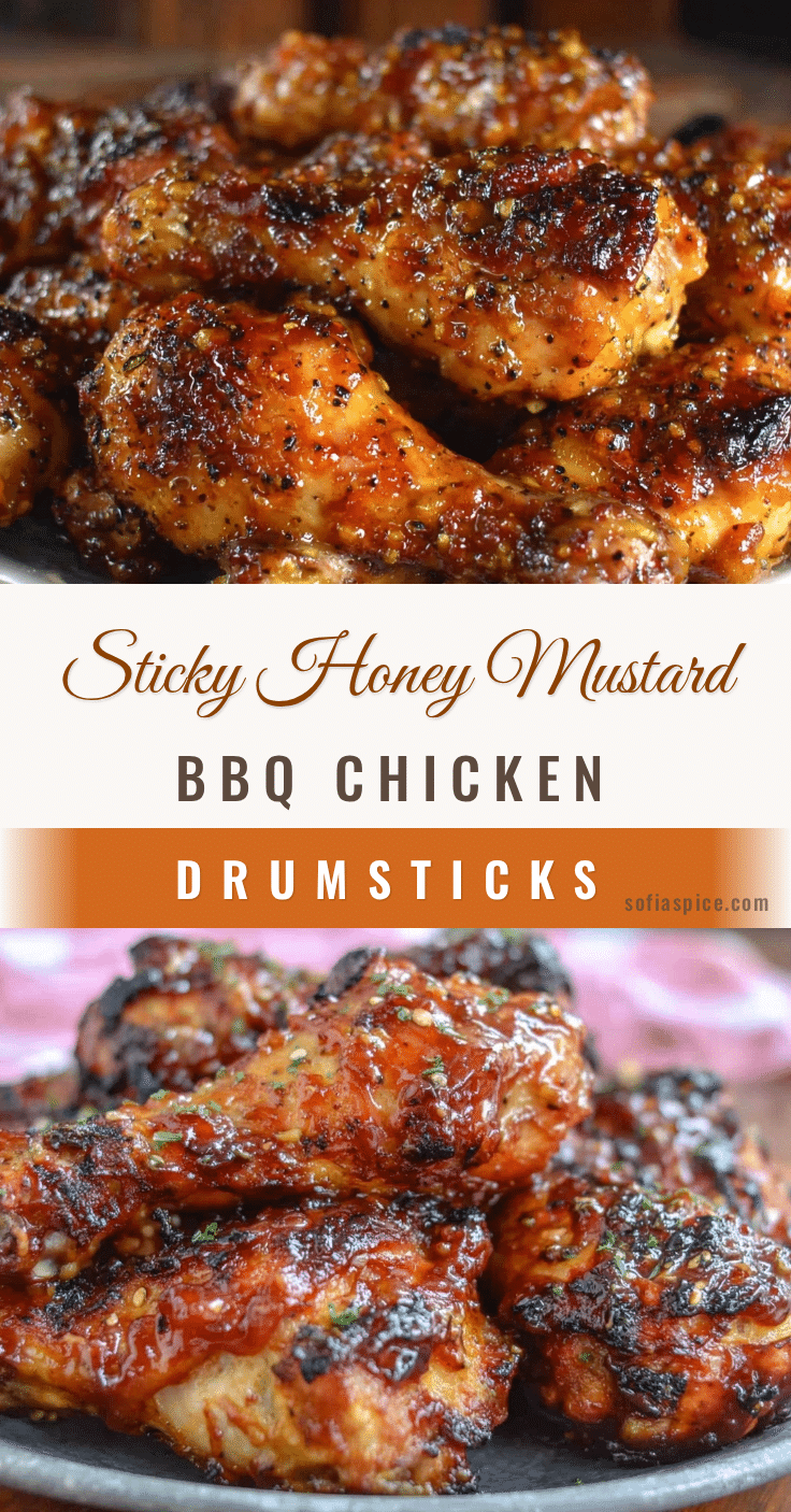 crispy honey mustard bbq chicken drumsticks recipe