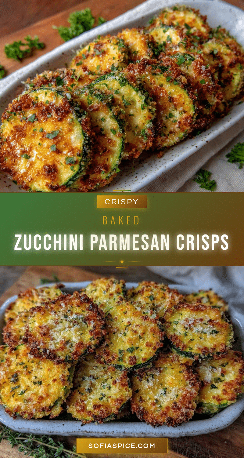 crispy zucchini parmesan crisps recipe