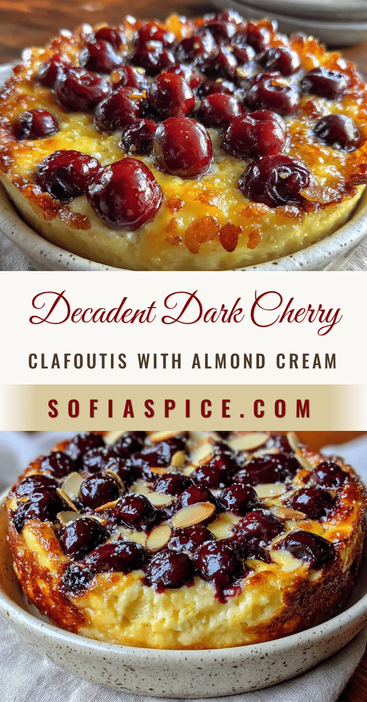 dark sweet cherry clafoutis recipe