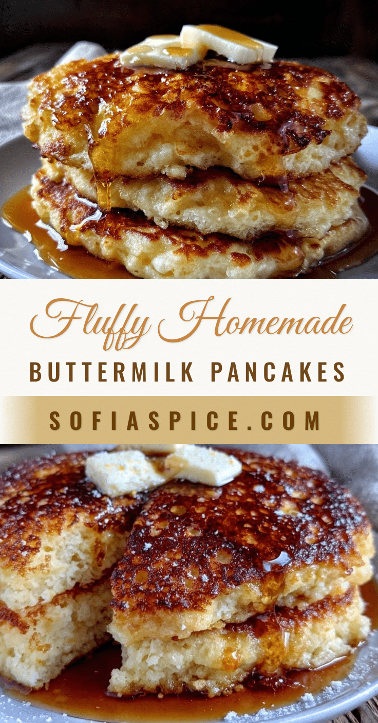fluffy buttermilk pancakes recipe