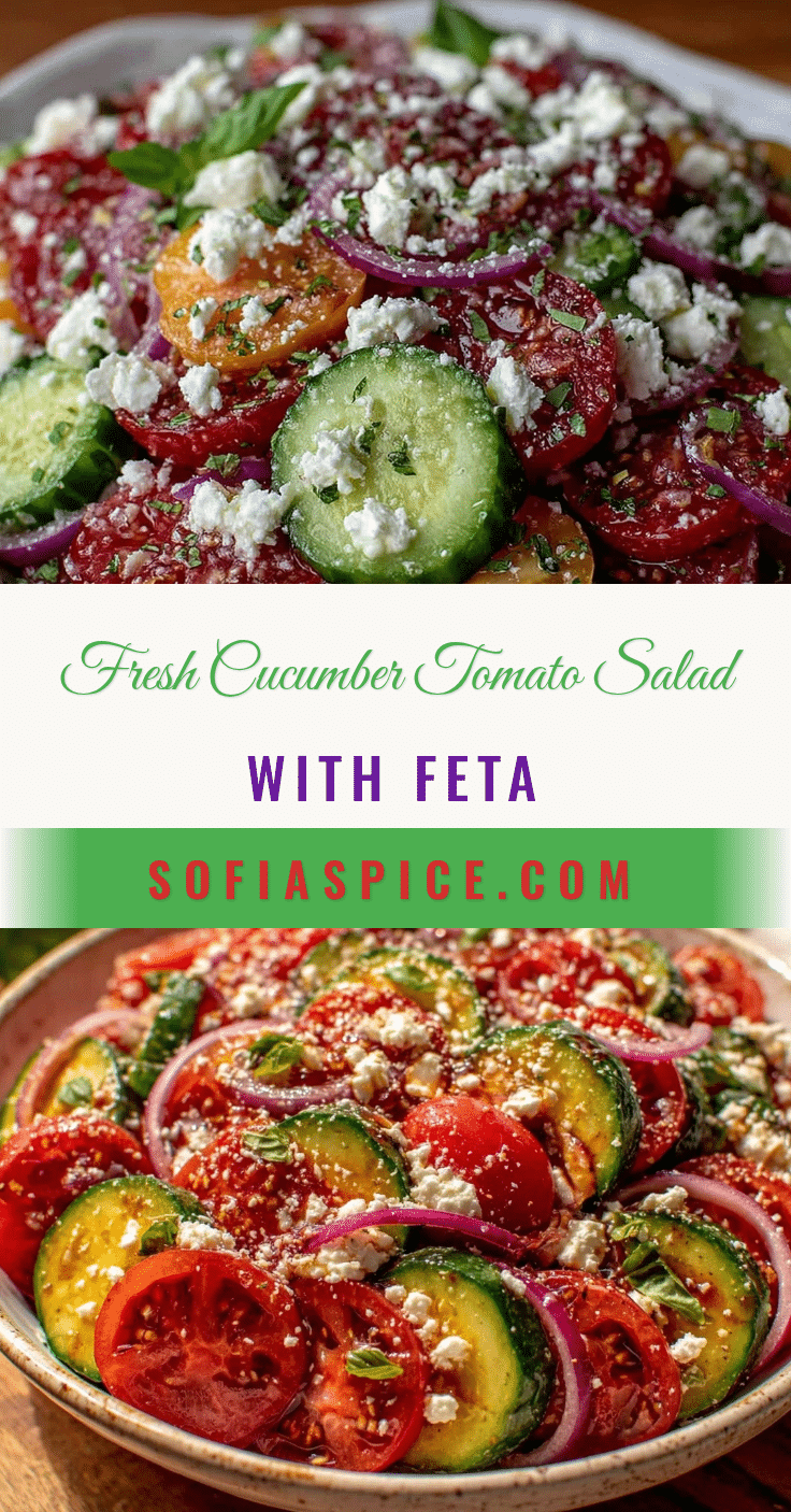 fresh cucumber tomato salad recipe