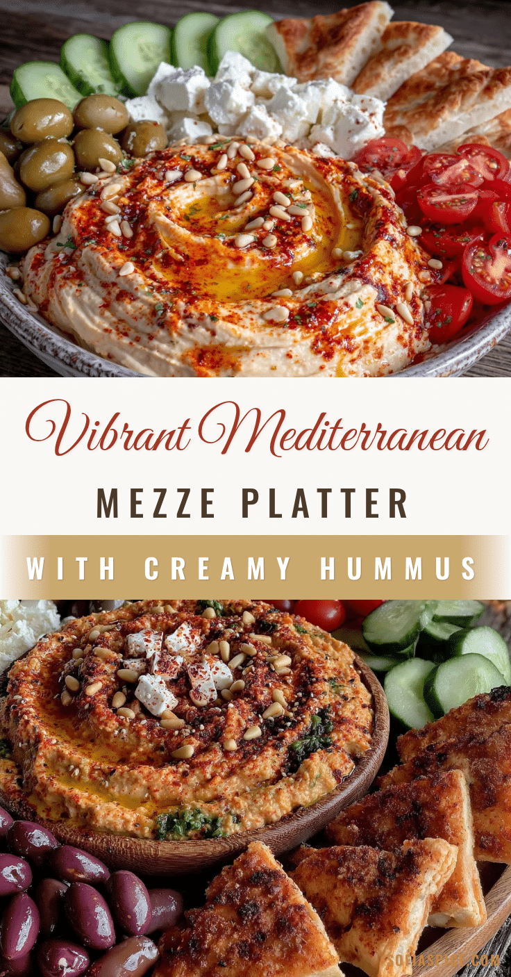fresh mediterranean mezze platter recipe