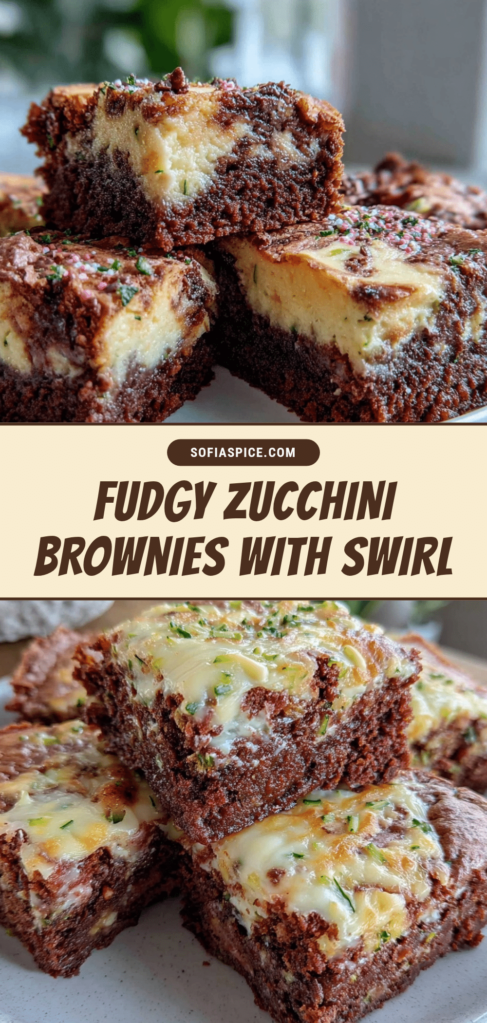fudgy zucchini brownies recipe