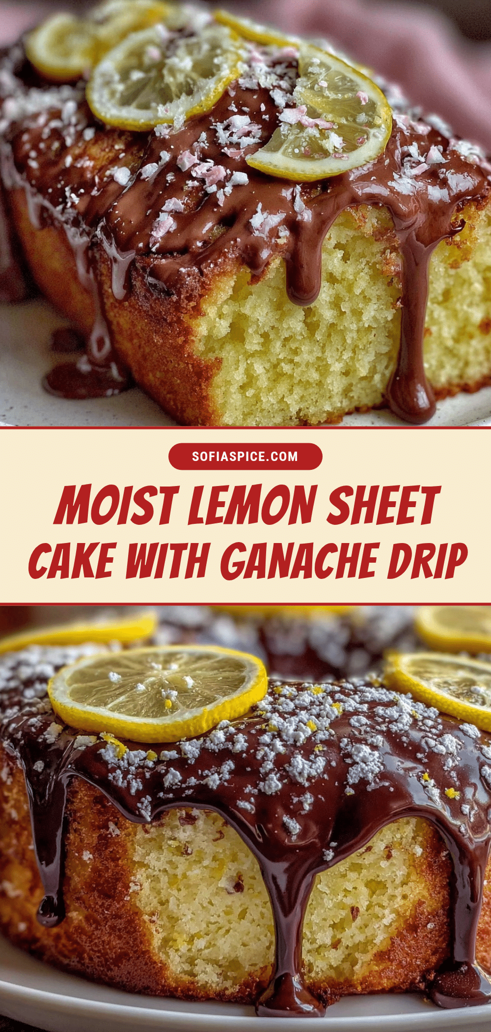 moist lemon sheet cake recipe