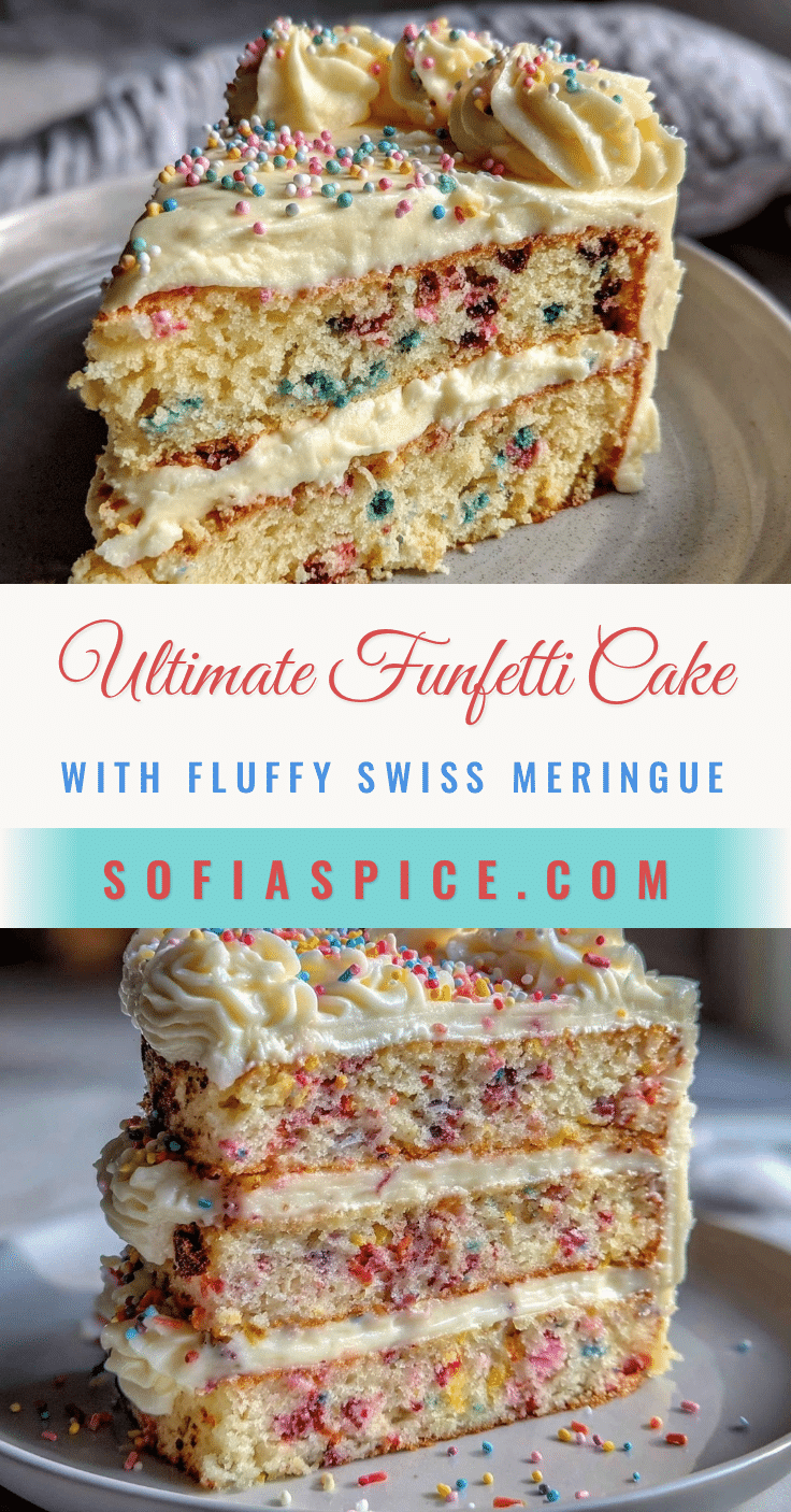 perfect funfetti cake recipe recipe