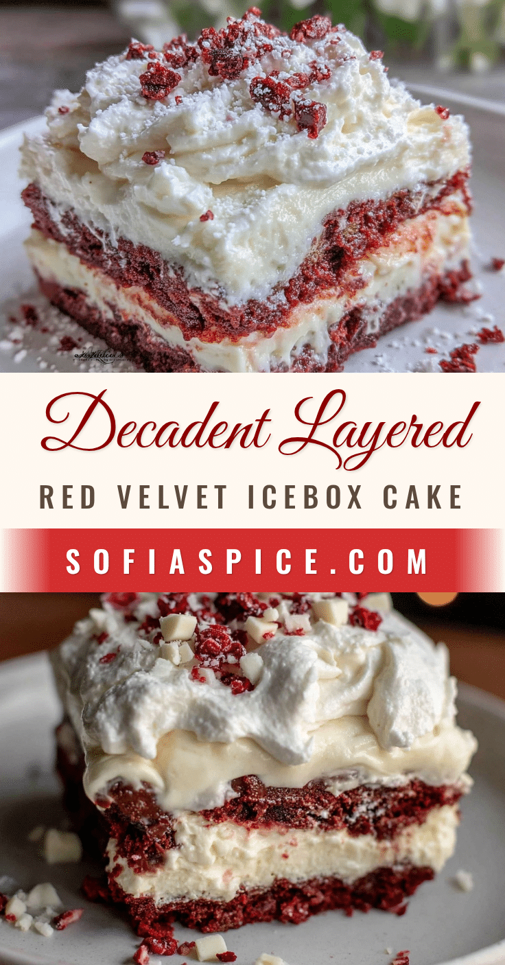 red velvet icebox cake recipe