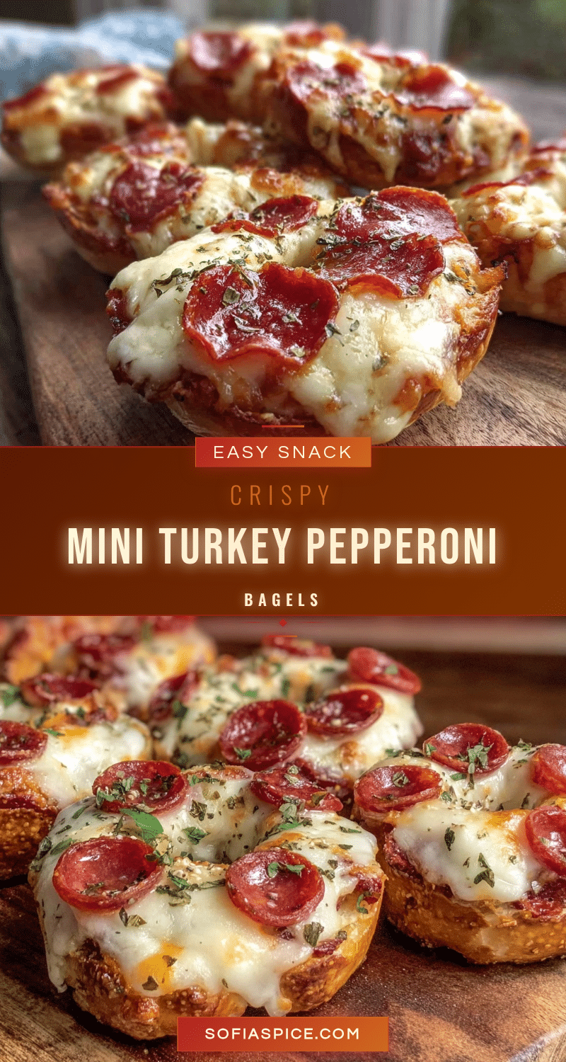 easy crispy mini pizza bagels recipe