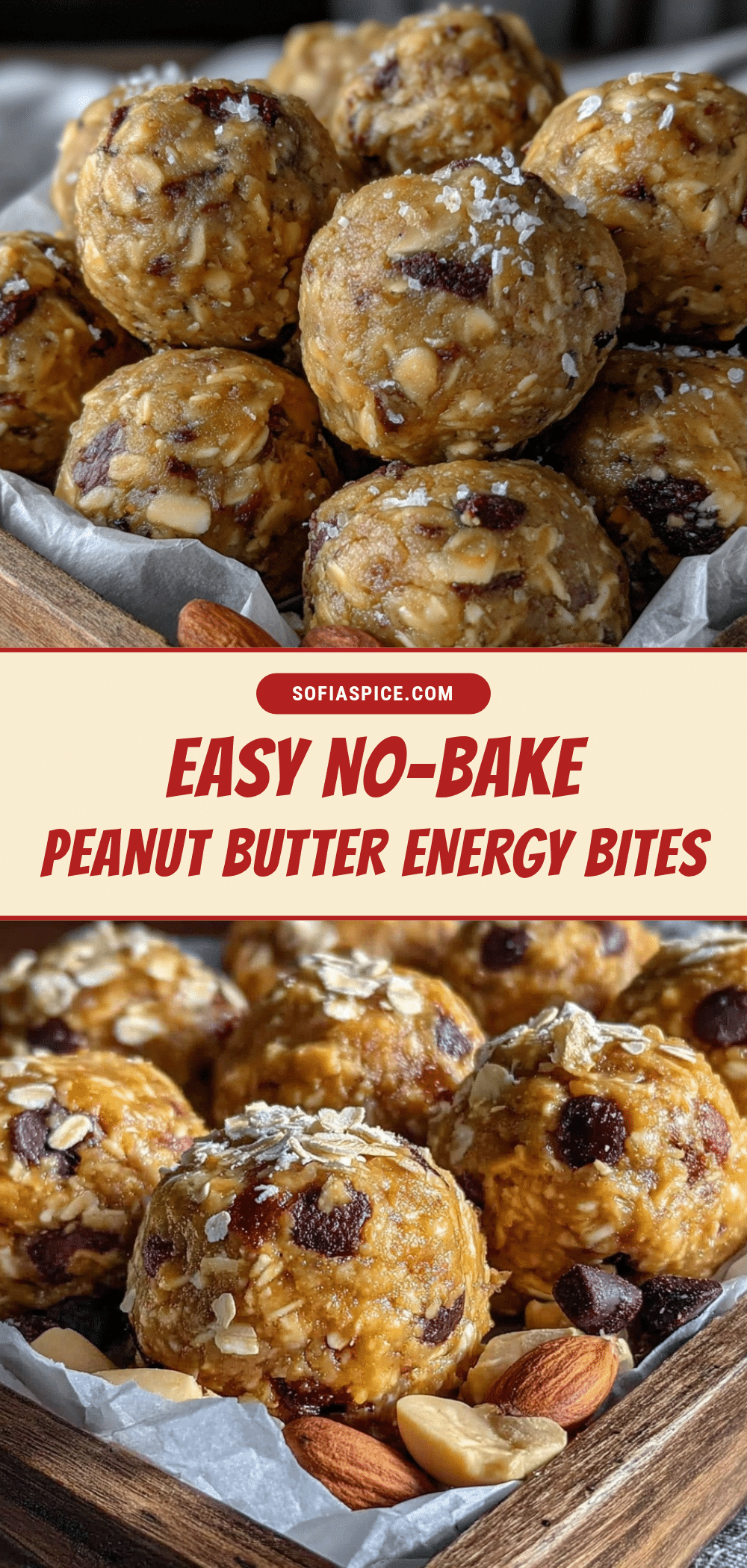 easy no-bake peanut butter energy bites recipe